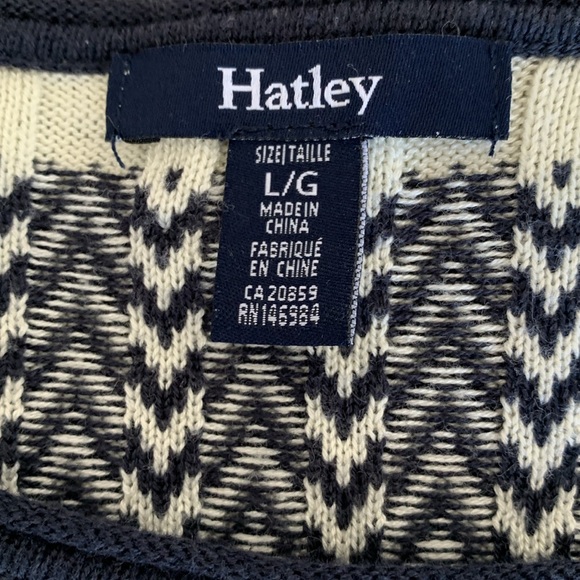 Hatley Sweater - Navy/Cream - Picture 4 of 5
